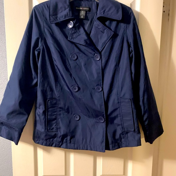 New York & Company rain coat size small - Picture 3 of 9
